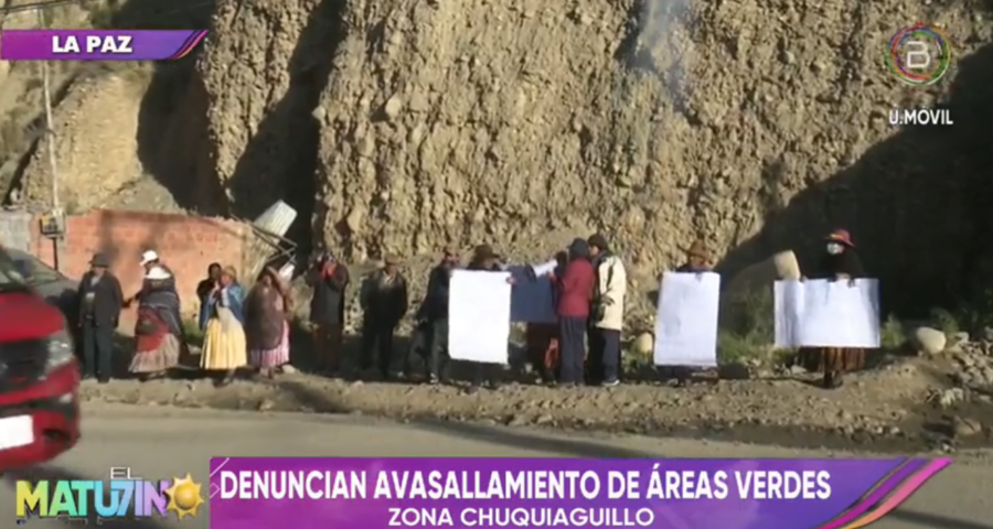 Vecinos de Chuquiaguillo denuncian avasallamiento de áreas verdes y piden que alcalde Arias ayude a defenderlas