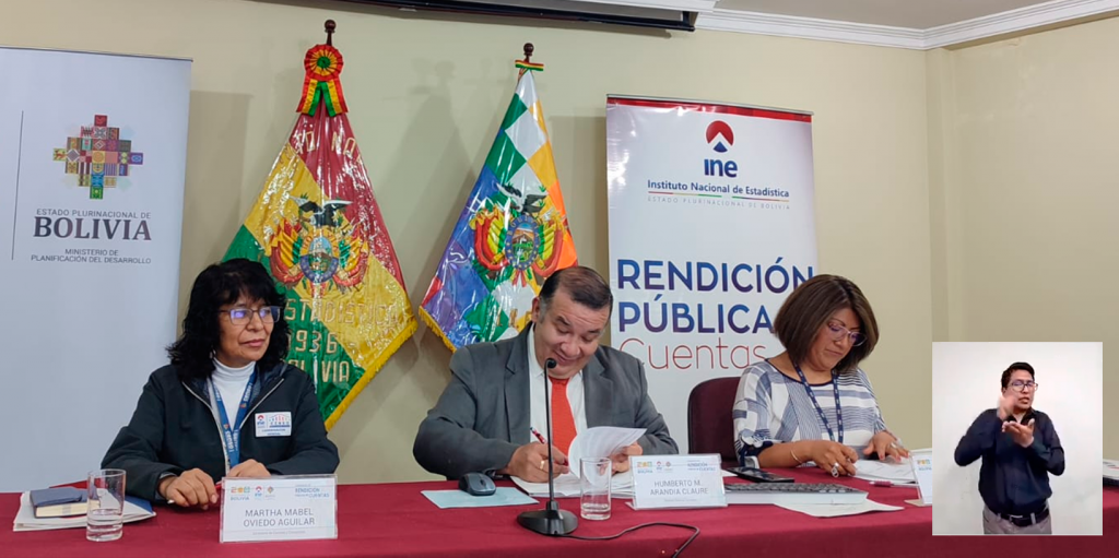 INE compromete entrega de resultados del Censo y perfila decreto para el Censo Agropecuario