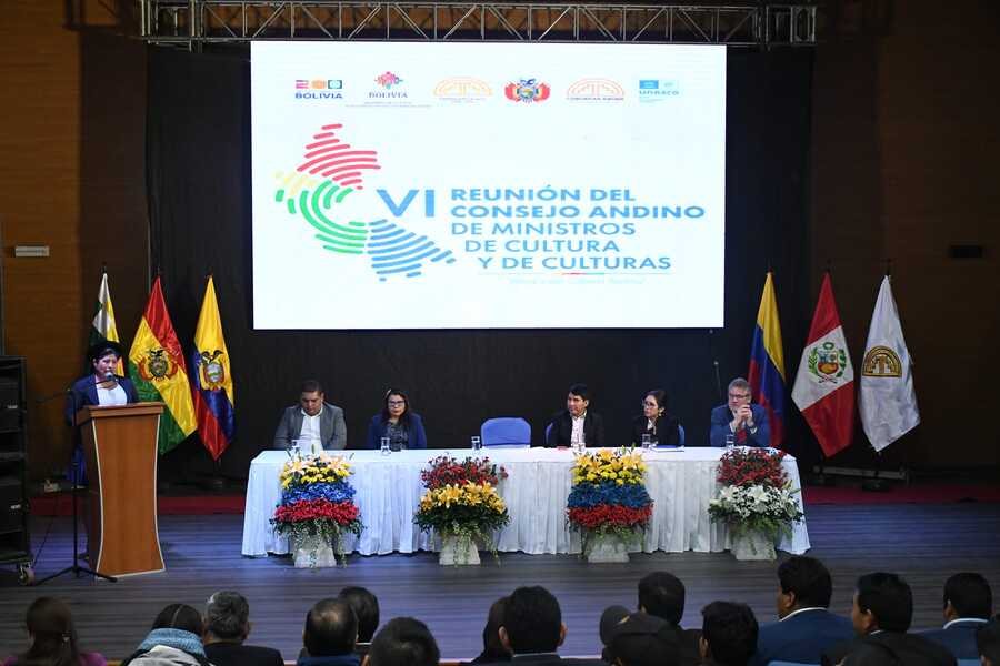 Reunión de ministros de Cultura Andinos define promover y fortalecer la cultura y el patrimonio de la región