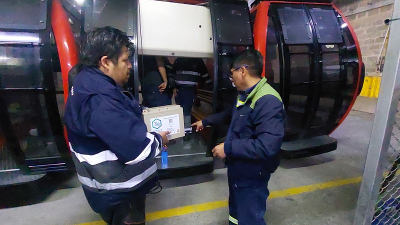 Mi Teleférico realiza pruebas para el uso de baterías de litio fabricadas por YLB