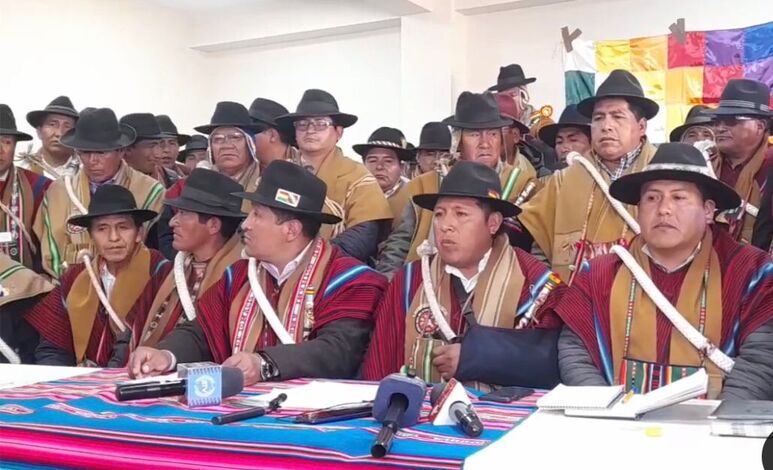 Federación Túpac Katari en emergencia ante amenaza de toma de sede por exdirigentes