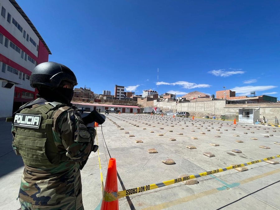 En Potosí incautan más de 400 kilos de droga y afectan al narcotráfico en más de $us 714.800
