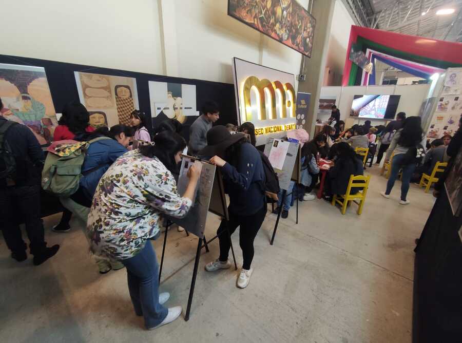 Museo Nacional de Arte rompe récord con 24.545 visitantes en la Feria del Libro La Paz