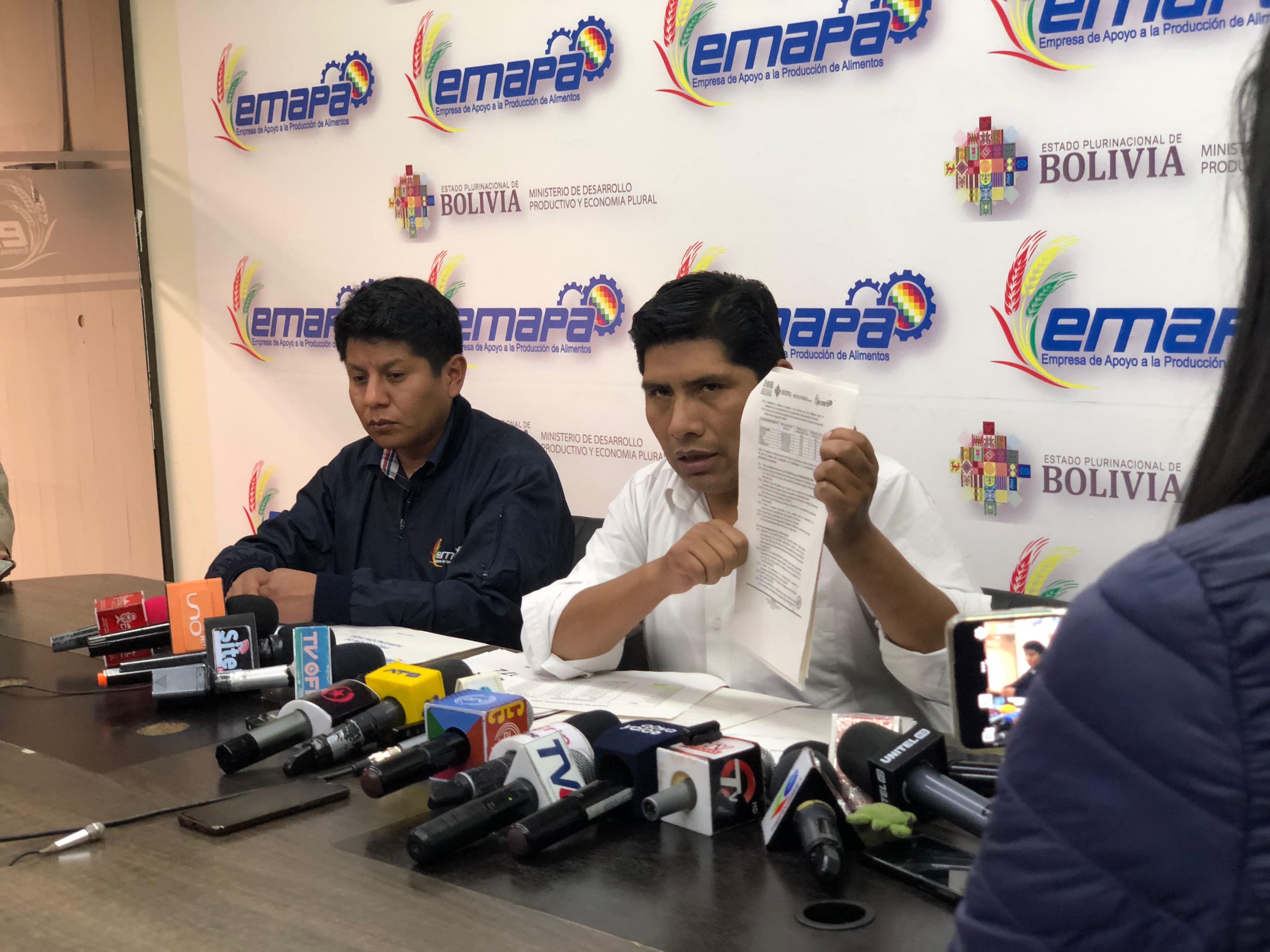 Emapa registra venta de 660.000 qq de arroz y reitera que entrega harina a precios más bajos