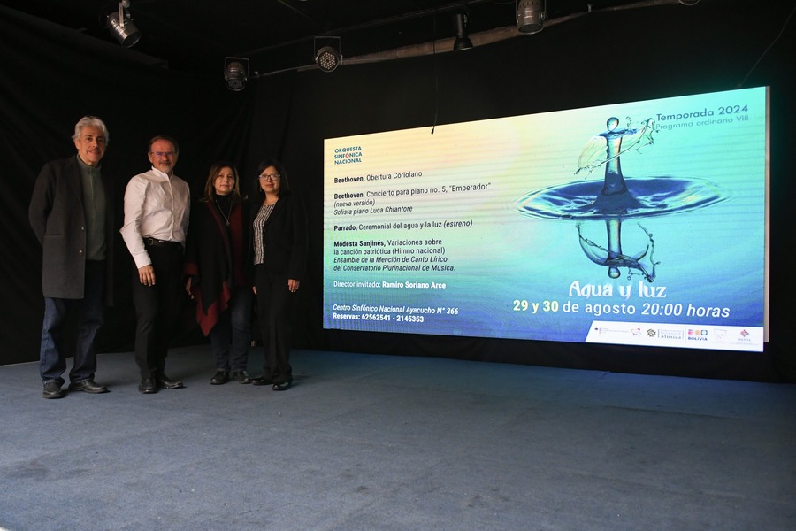 Orquesta Sinfónica estrenará la obra de Javier Parrado con el concierto “Agua y Luz”