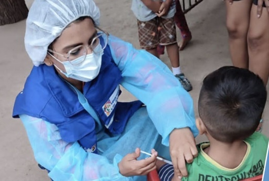 Campaña de vacunación contra la influenza supera el 100% de la meta en niños de entre 2 y 12 años