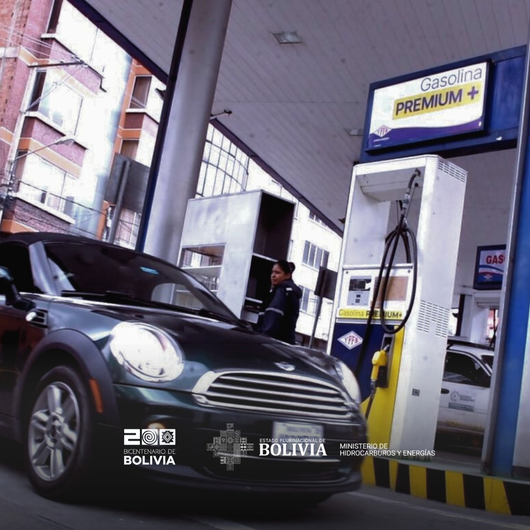 Un tercio del parque automotor boliviano requiere gasolinas Premium Plus y Ultra Premium