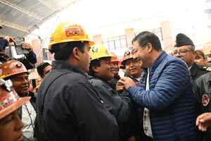 Arce asegura que se vive un momento histórico que nos convoca a defender la democracia intercultural