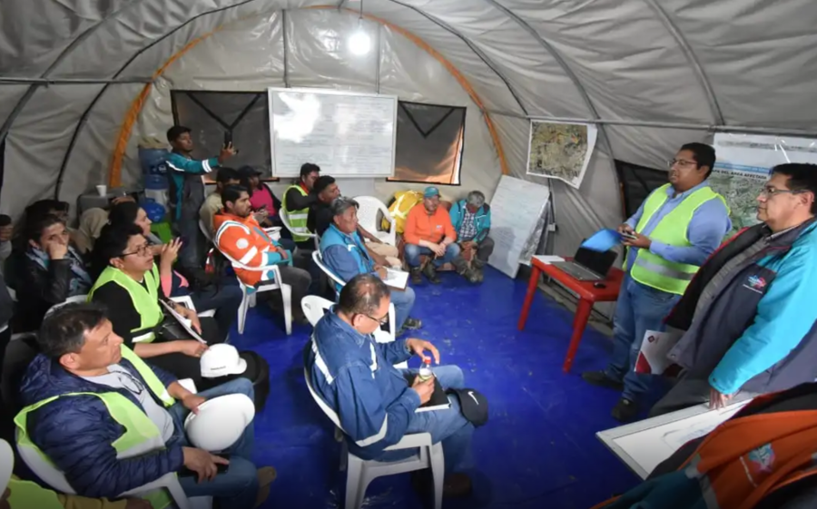 Municipio paceño autoriza a Kantutani ejecutar obras de mitigación de riesgos en Bajo Llojeta