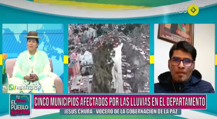 Envían ayuda a 5 municipios afectados por riadas e inundaciones en el departamento de La Paz