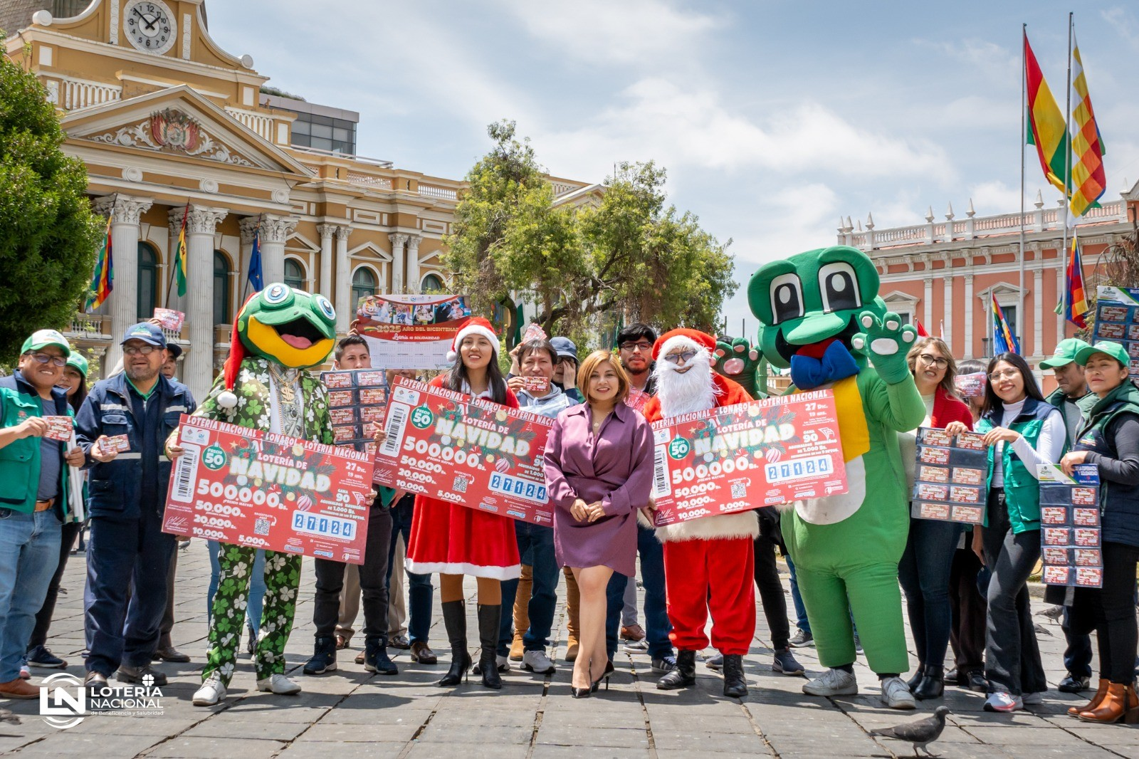 Lotería lanza último sorteo del año con Bs 500.000 como primer premio