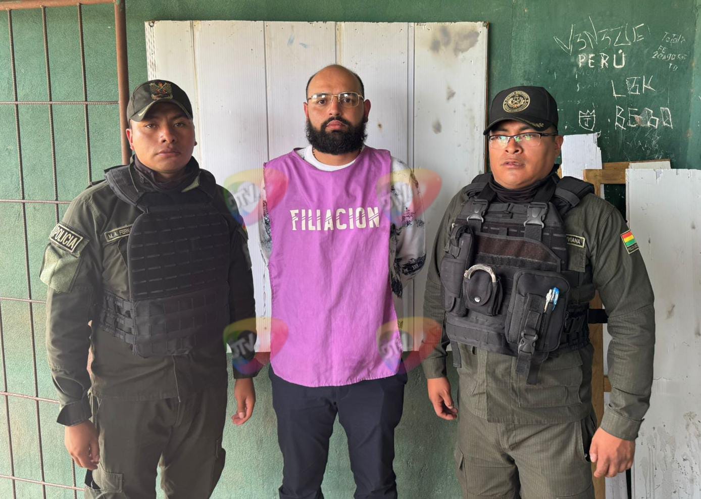 Nallar se encuentra en Palmasola y empieza a cumplir sentencia por el asesinato de dos policías y un civil