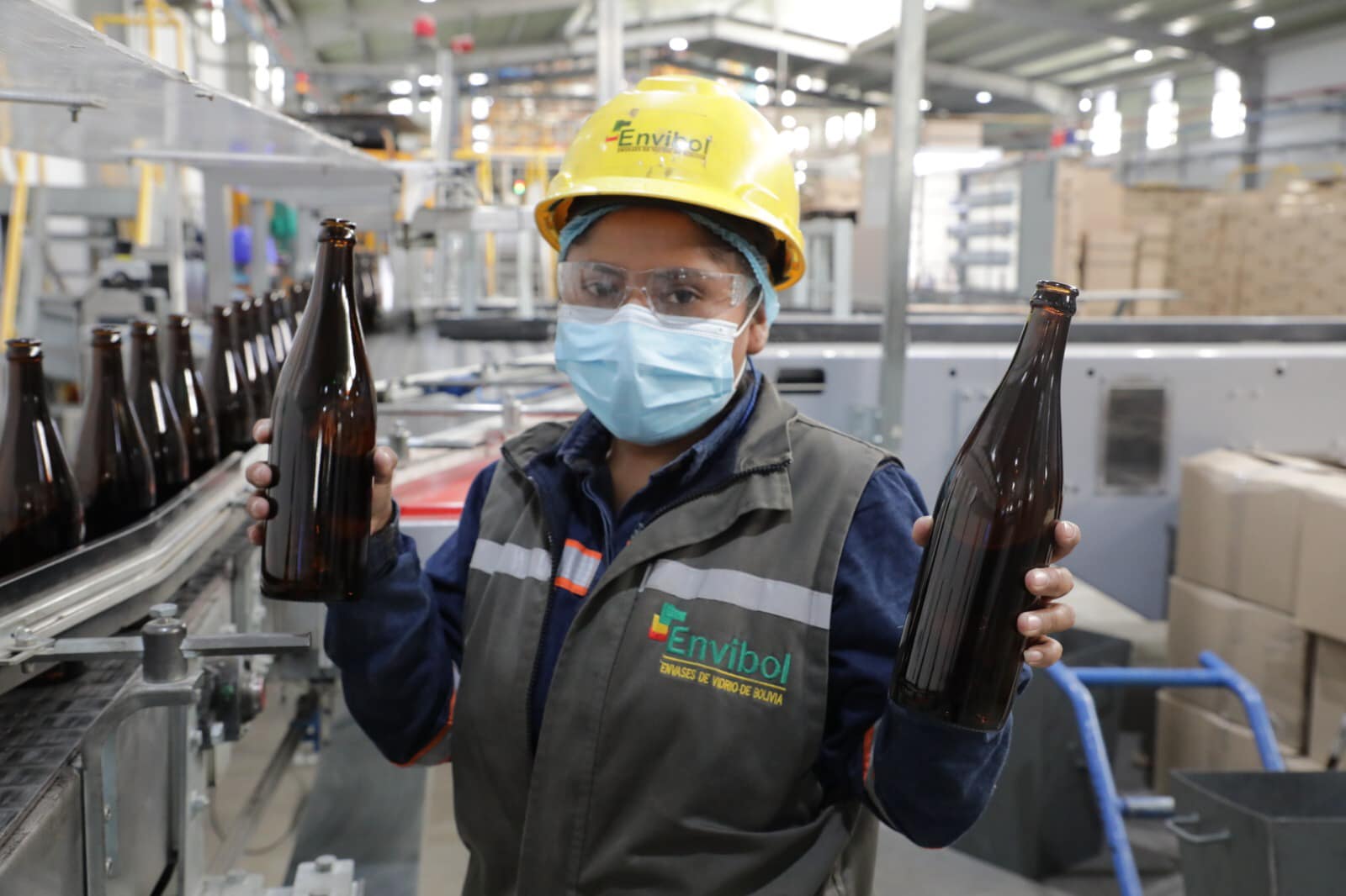 Ampliación de Envibol para aumentar exportación de vidrios será entregada en el Bicentenario