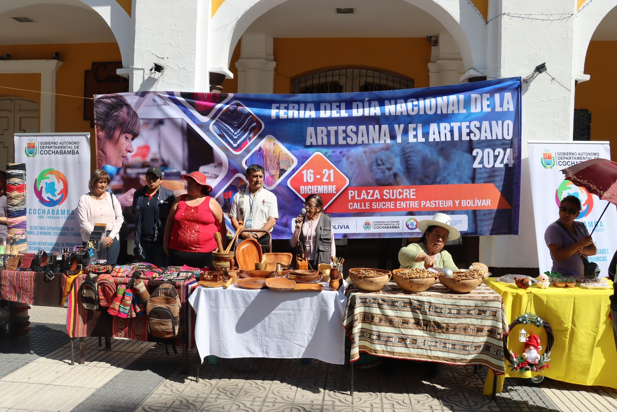 Captura: RRSS Gobernación de Cochabamba