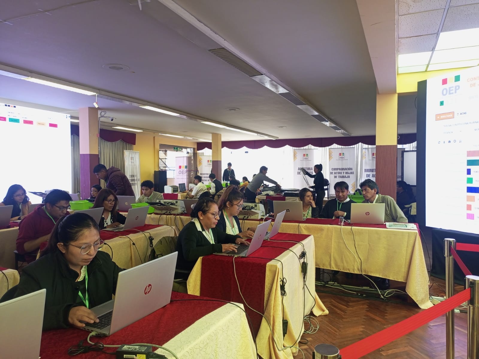 Difunden resultados parciales de las Elecciones Judiciales en La Paz