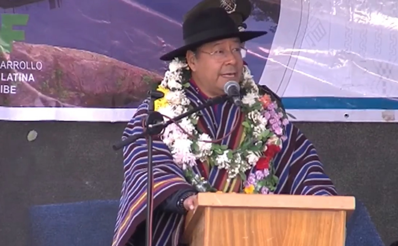 Arce llama a cerrar el paso a la derecha y asegura que el MAS es la opción de trabajo para el pueblo