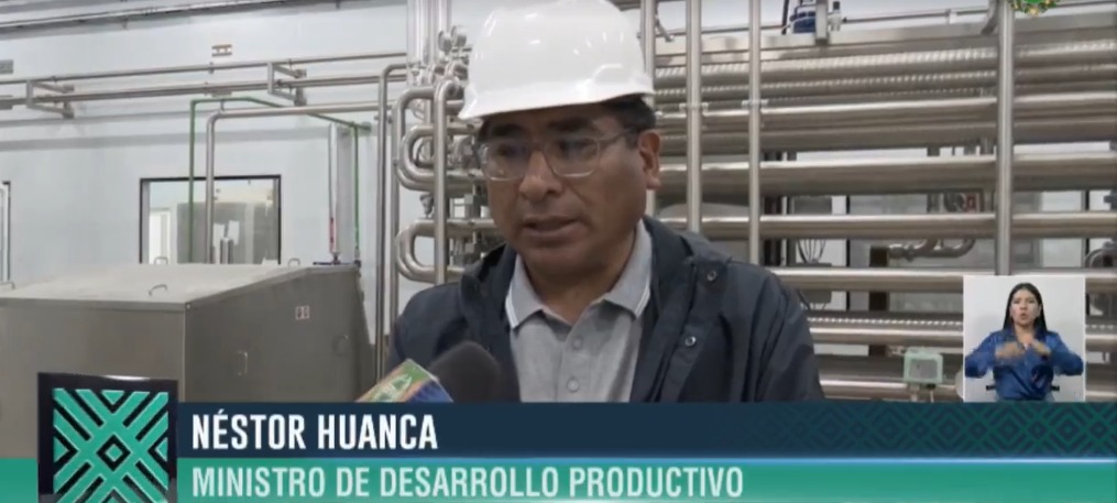Concluye ampliación de la Planta procesadora de lácteos en Achacachi