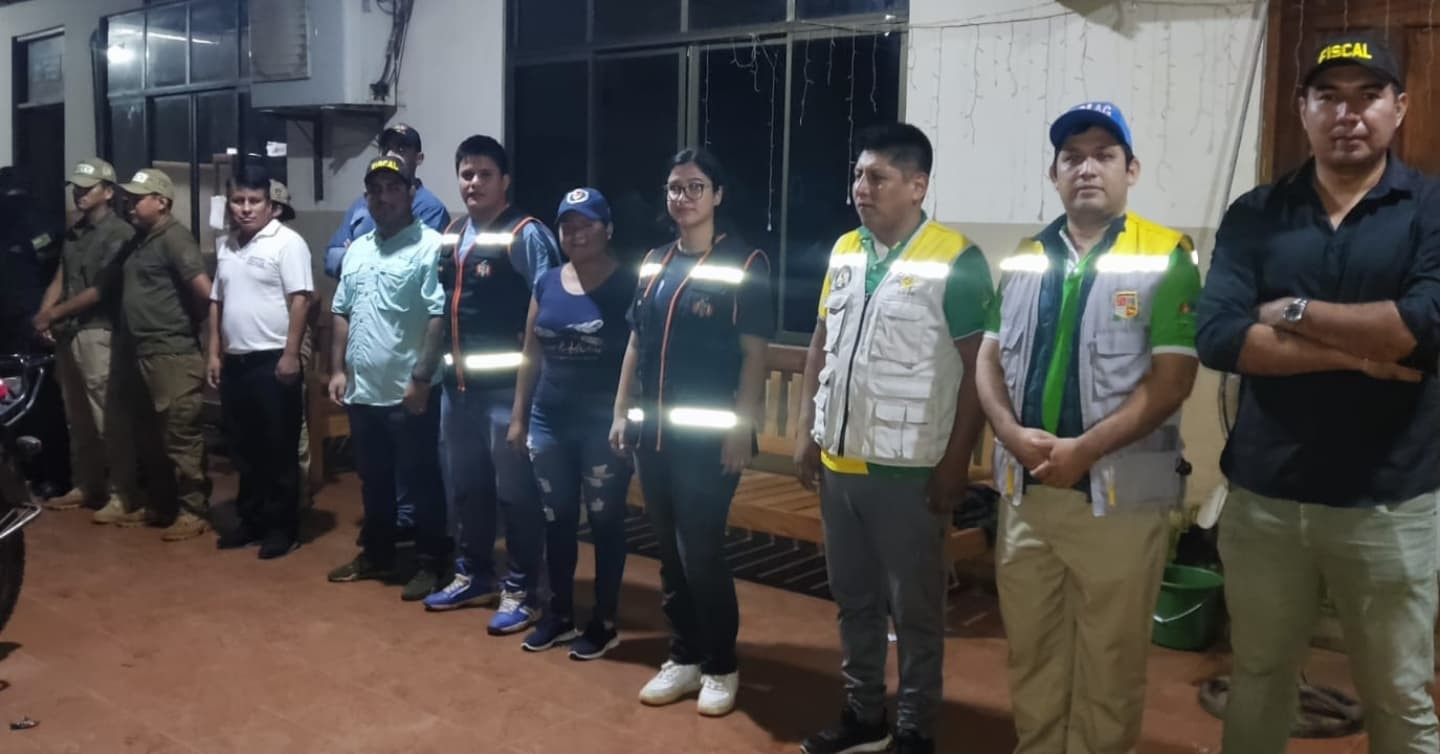 Operativo de control interinstitucional, Beni. Foto: Fiscalía General del Estado