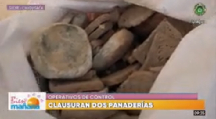 Clausuran dos panaderías en la ciudad de Sucre por condiciones insalubres