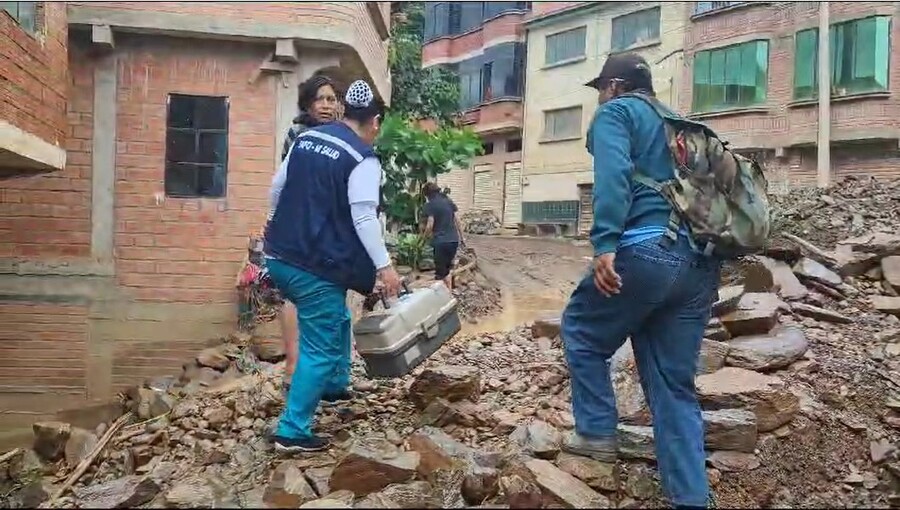 Brigadas de Salud atienden a familias damnificadas en la comunidad Las Mercedes en La Asunta