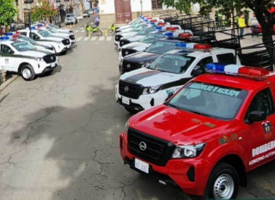 Policía recibe equipamiento para fortalecer la lucha contra la delincuencia en Tarija