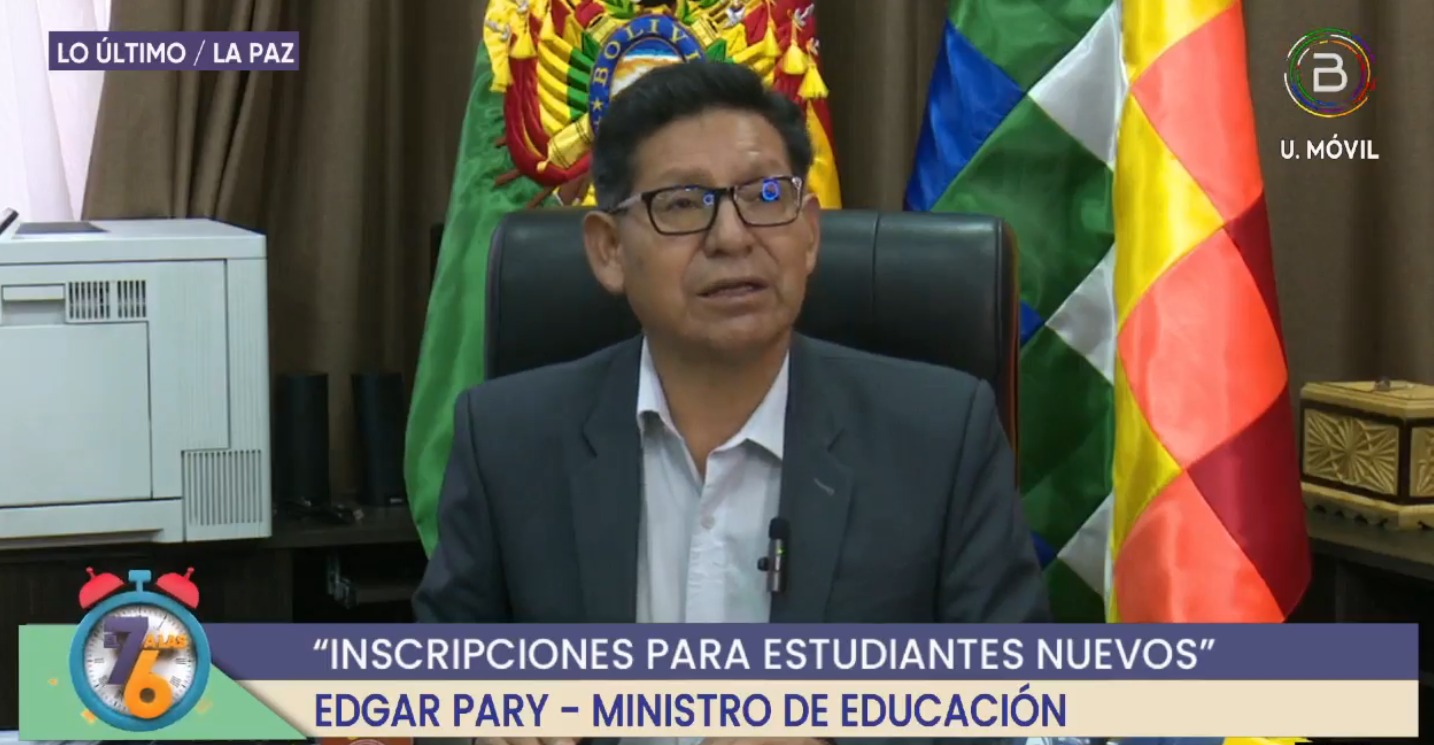 Educación insiste en no hacer filas y pide inscribir al estudiante en el colegio más cercano a su domicilio