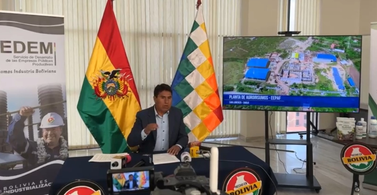 Estatal Empresa de Abonos y Fertilizantes generó Bs 123 millones de ingresos por ventas en 2023