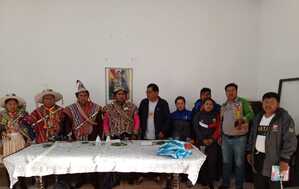 Dirigentes de los ayllus del norte de Potosí se marginan del bloqueo convocado por evistas