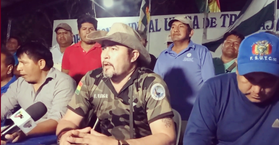 Campesinos de Santa Cruz se desmarcan del bloqueo convocado por seguidores de Morales