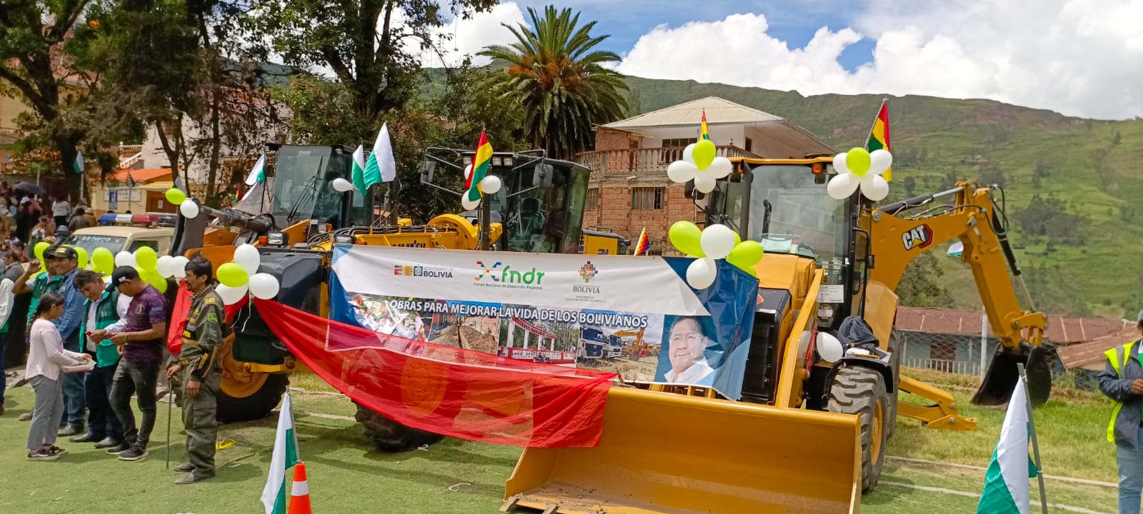 Sorata recibe equipamiento del FNDR por Bs 8,1 millones