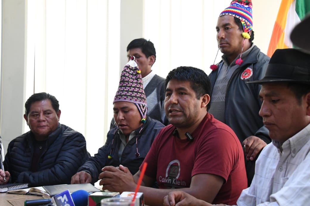 Dirigente de la Csutcb: Todo lo que ha hecho, Evo lo está borrando