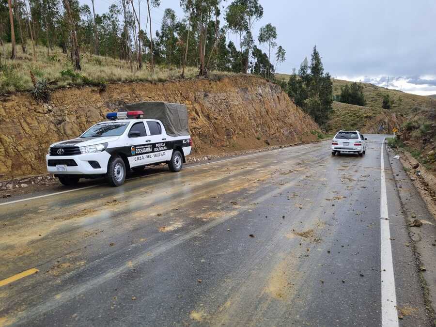 Reportan transitabilidad normal en 8 de 9 departamentos, bloqueo evista se centra en 5 puntos 