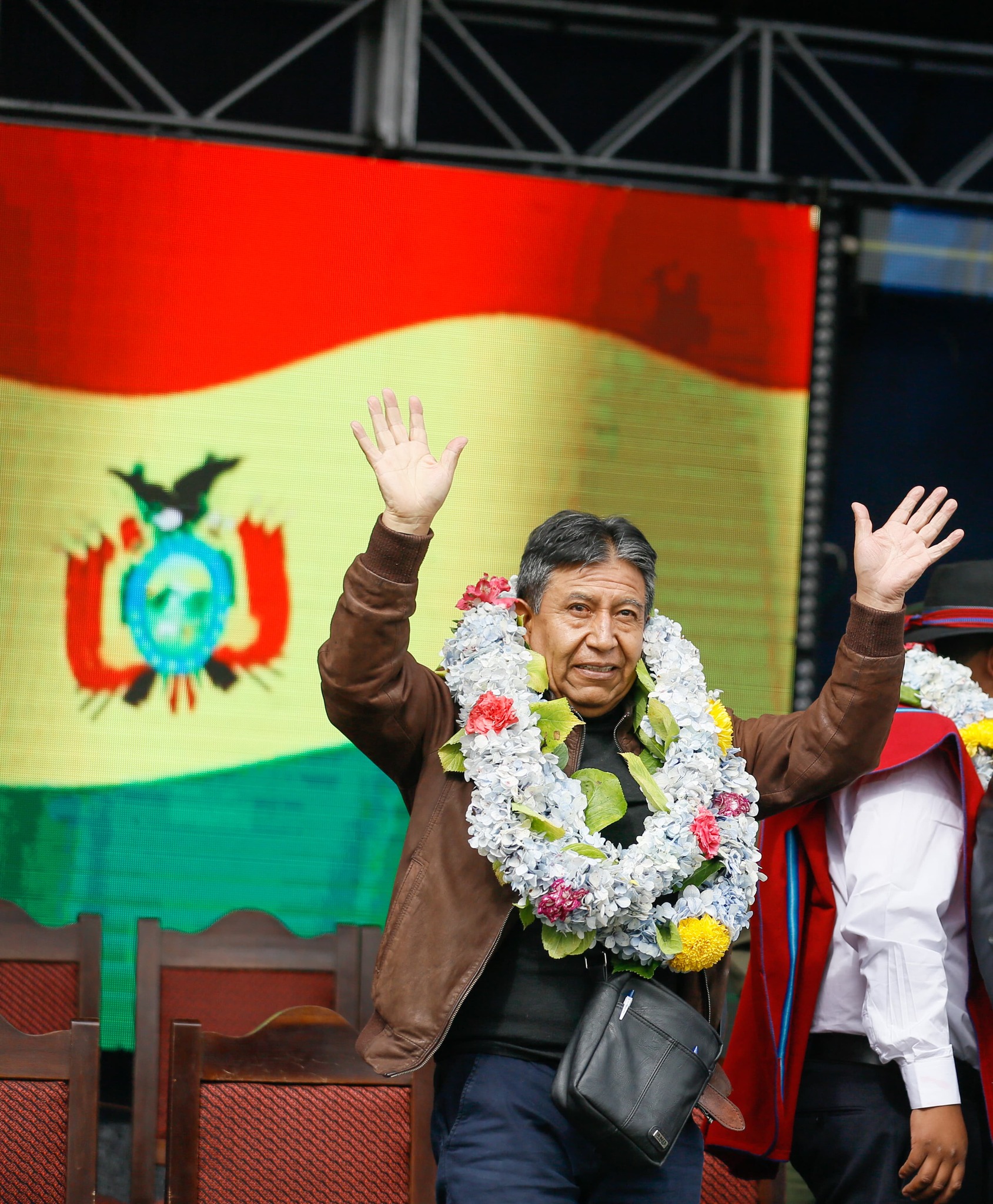 Choquehuanca afirma que en Bolivia están cansados “del sabotaje entre nosotros” y advierte que el bloqueo estanca al país