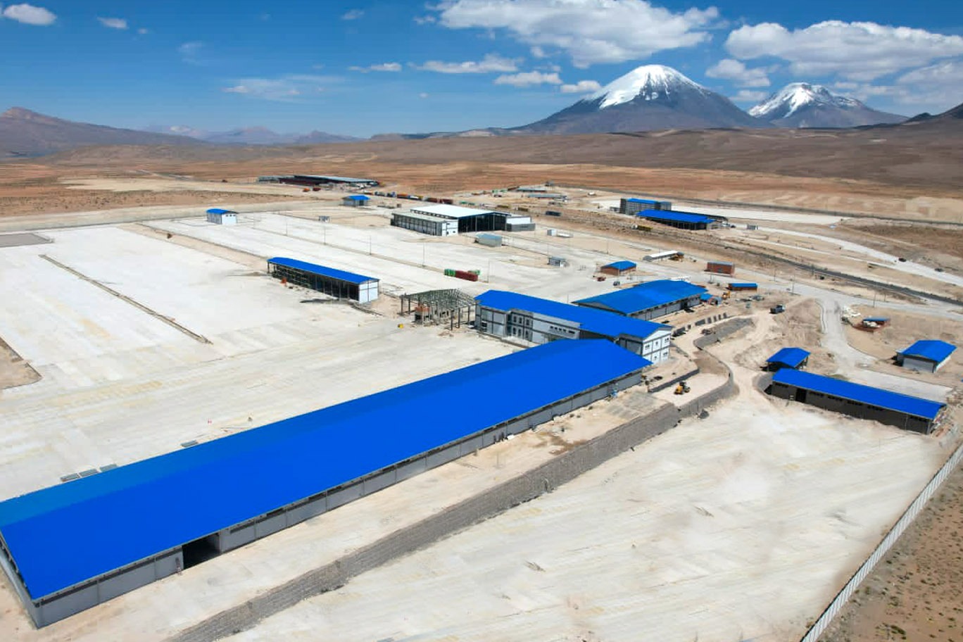 Construcción del Recinto Multipropósito en Tambo Quemado tiene un avance de 95% y su entrega está prevista para marzo