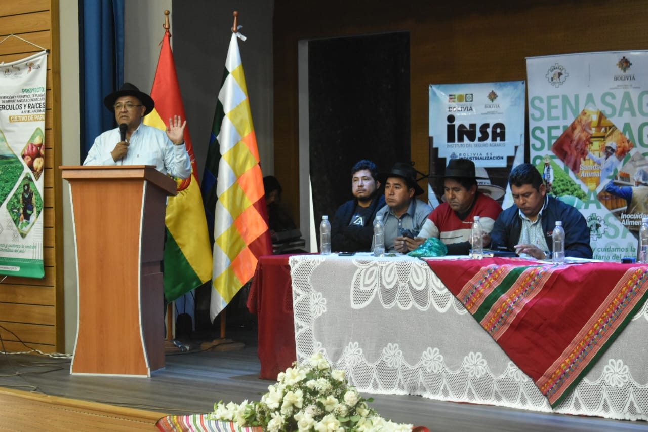 Desarrollo Rural socializa proyectos y programas para fortalecer producción de alimentos en Chuquisaca