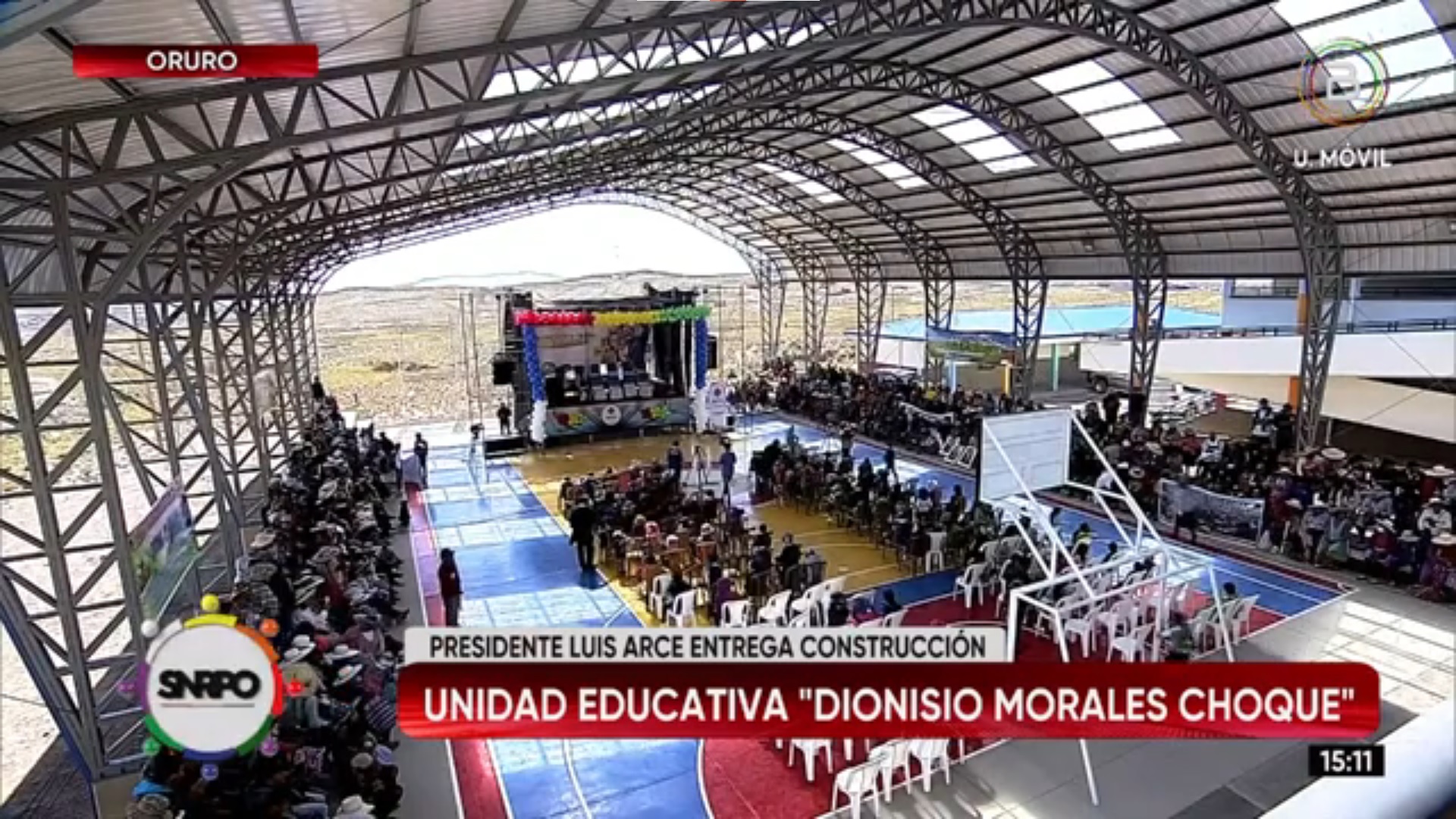 En Oruro entregan nueva unidad educativa con una inversión superior a los Bs 3 millones