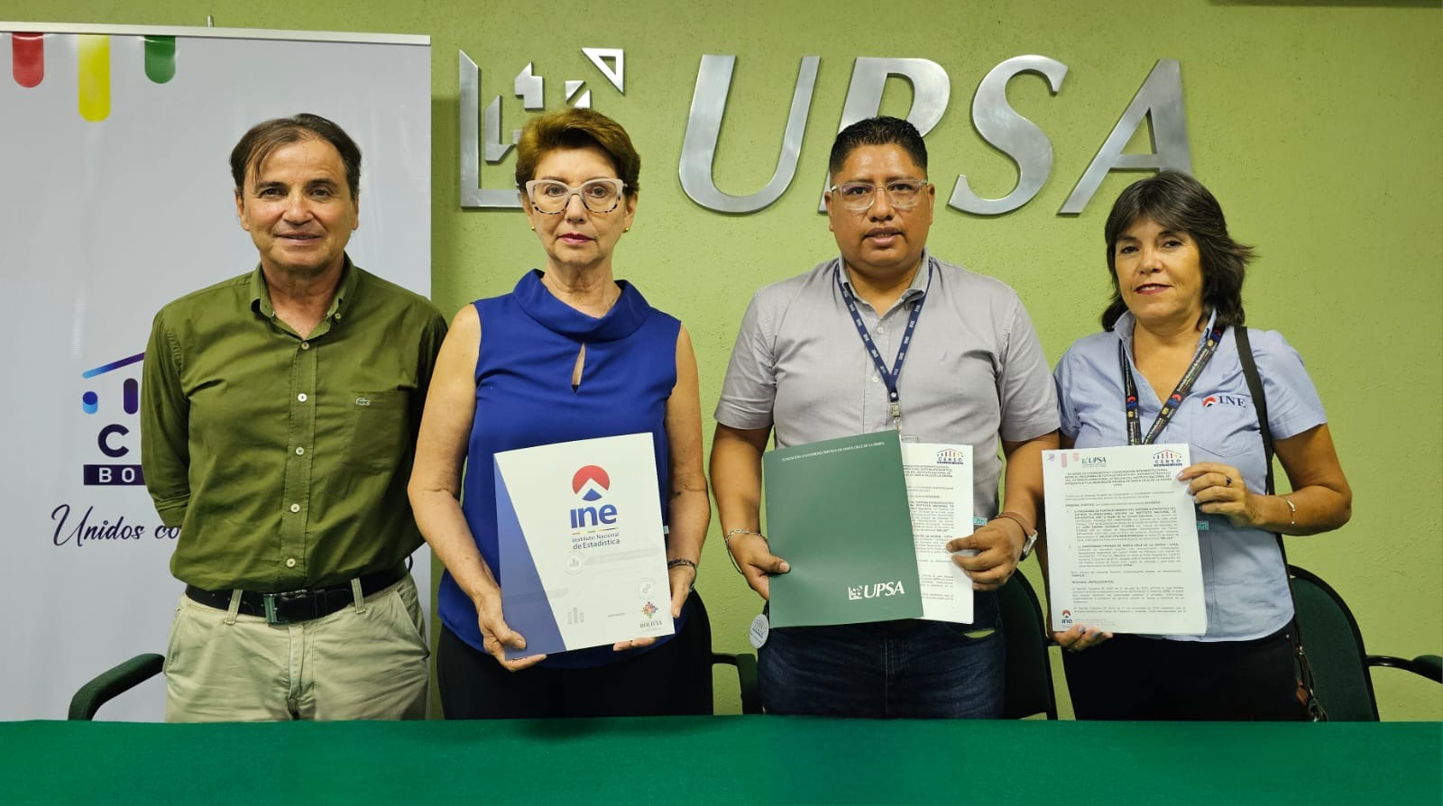 INE y Universidad Privada de Santa Cruz firman convenio para capacitar a censistas