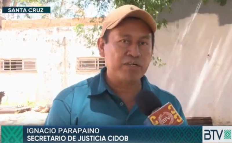 Cidob pide investigación para que autores intelectuales del bloqueo sean castigados