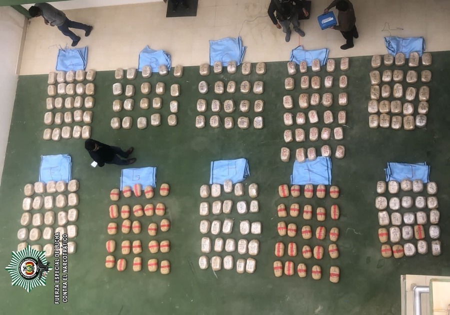 Felcn secuestra más de 284 kilos de marihuana en la frontera con Chile