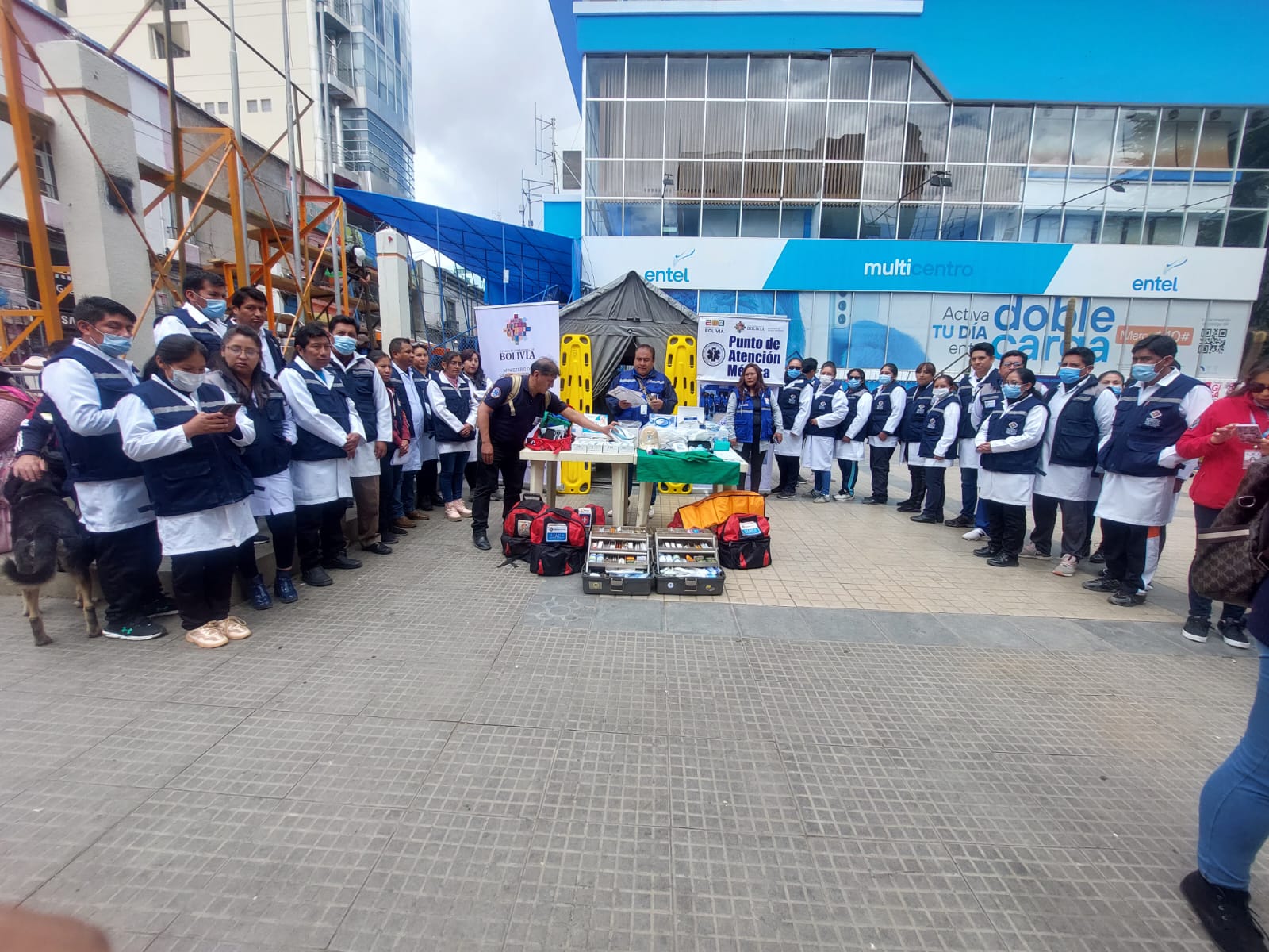 Gobierno despliega 130 médicos y ambulancias para fortalecer atención durante el Carnaval de Oruro