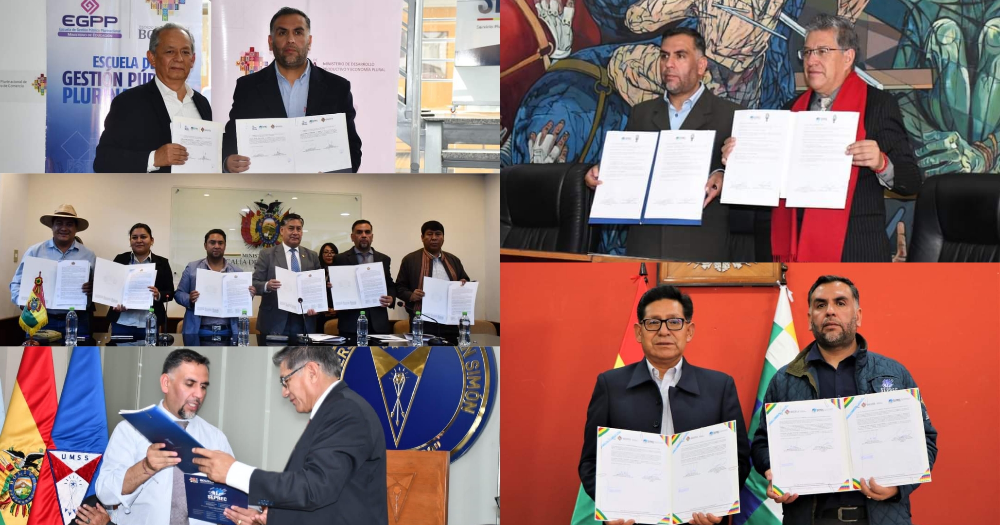 Seprec suscribió 35 convenios de cooperación en más de dos años 