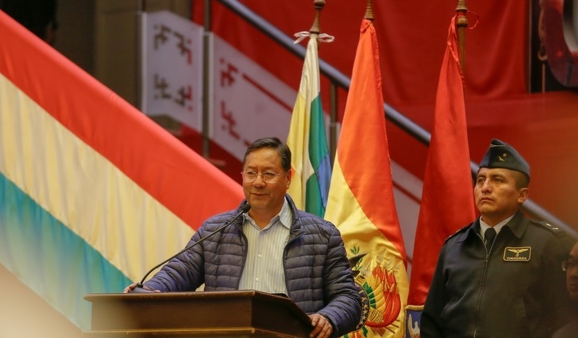 Presidente resalta que la justicia social es el camino para consolidar un Estado Plurinacional digno y soberano 