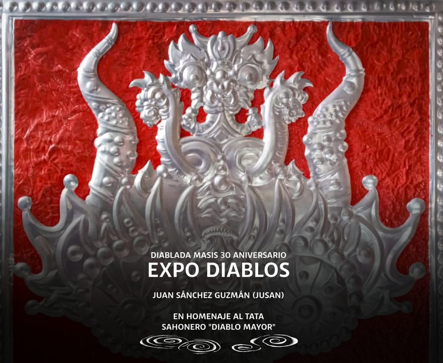 Muestra de los diablos del Carnaval se presentará en el Musef Sucre en homenaje al Tata Roberto Sahonero 