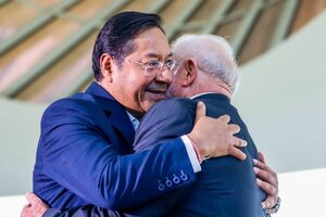 Arce se solidariza con el presidente Lula da Silva y asegura que la historia no perdonará a los indiferentes con el pueblo palestino