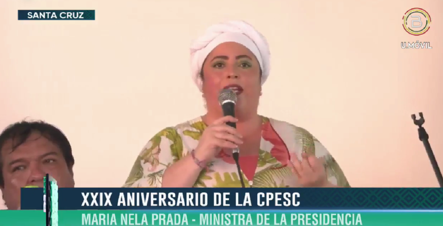 Prada denuncia que “ambiciones personales de poder” buscan la desestabilización y acortar el mandato de Arce