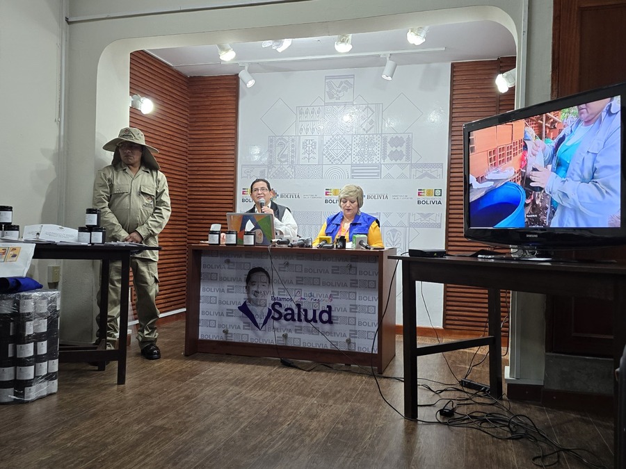 Salud instaló ovitrampas en cinco municipios del país para el control del mosquito transmisor del dengue 