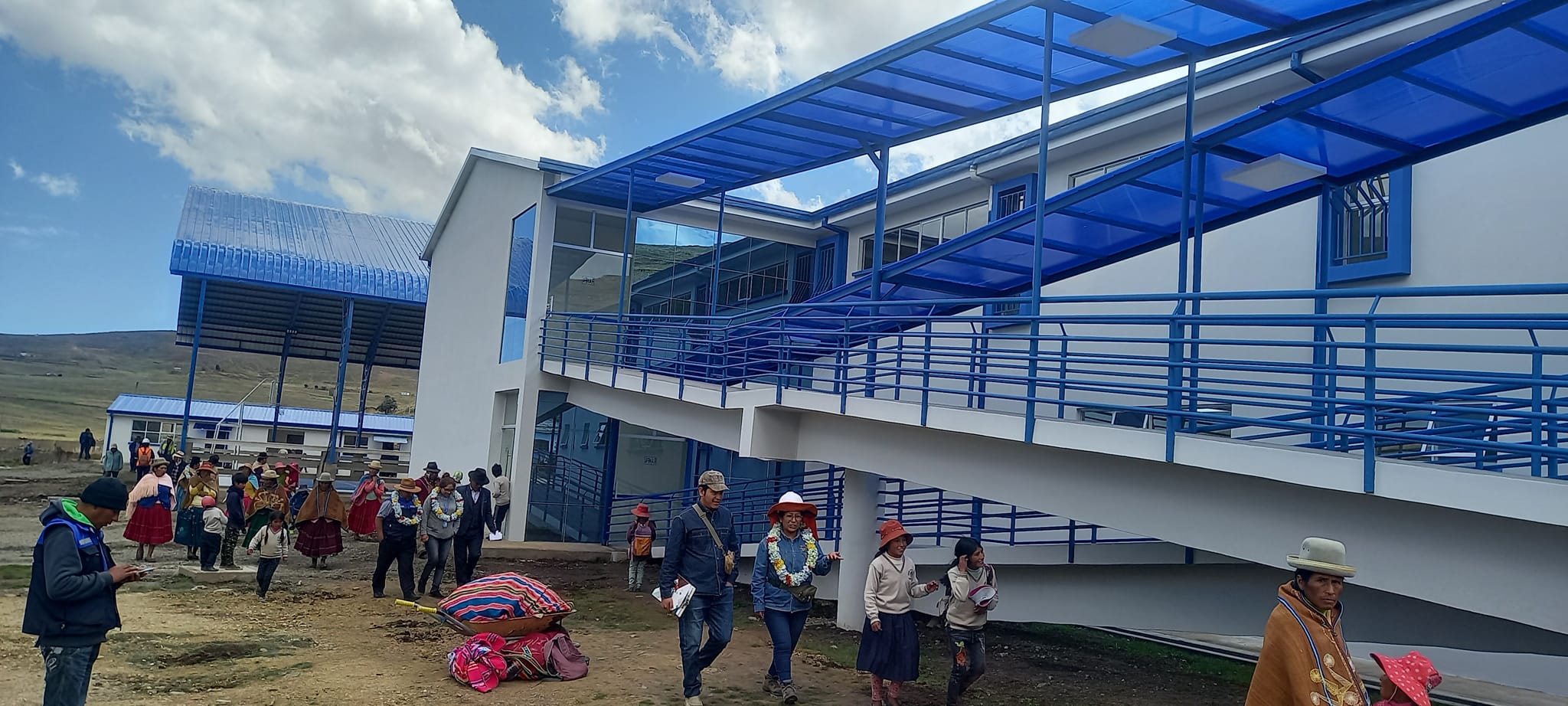 La Unidad Educativa Jichuiri. Foto: Alcaldía Humanata.