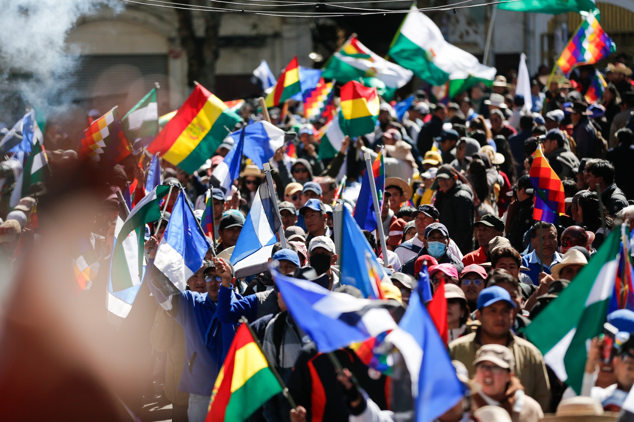 Csutcb: La marcha del millón demostró la unidad del pueblo boliviano que no permitirá que la derecha instaure zozobra en el país 