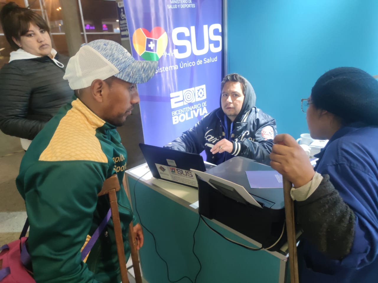 Más de 3.350 atenciones gratuitas en salud fueron brindadas en la feria La Paz Expone 2024