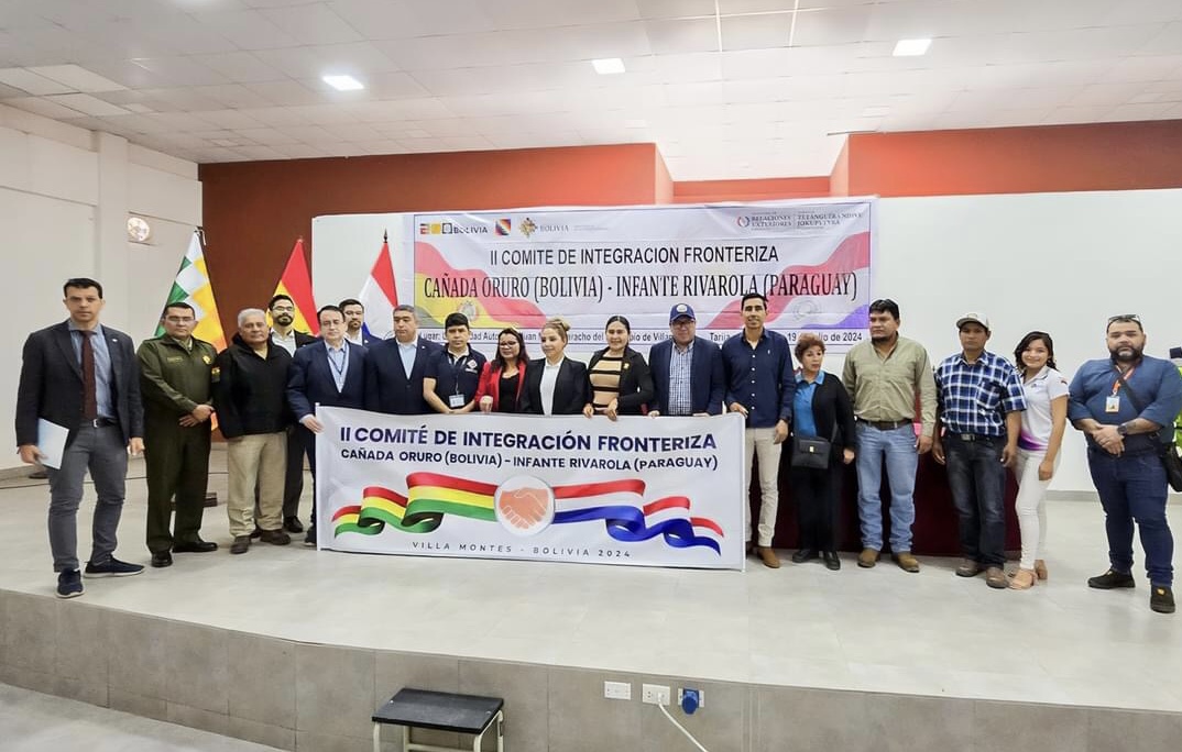 Bolivia y Paraguay acuerdan atención piloto 24/7 en paso fronterizo Cañada Oruro – Infante Rivarola